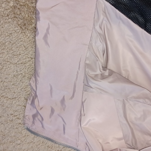 Calvin Klein Hooded Packable Raincoat Pink Performance Trench Women's Large coat - Picture 13 of 17